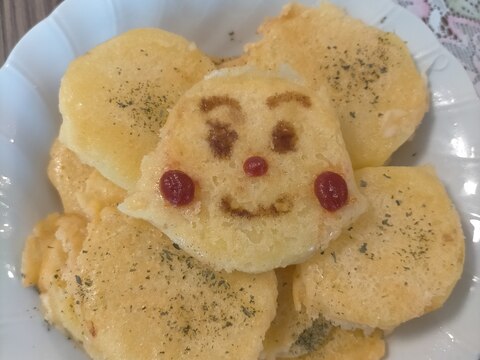 表面カリカリ！簡単でおいしいジャガイモチーズ焼き♪